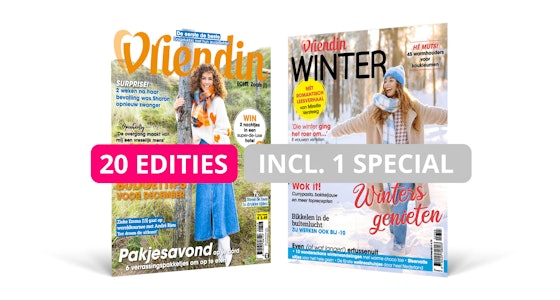 20 edities van tijdschrift Vriendin incl. 1 special!